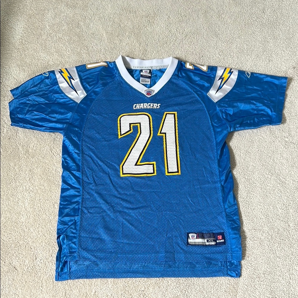 LaDainian Tomlinson San Diego Chargers Powder Blue Jersey Youth XL